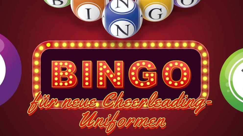 Bild vom Bingo-Abend für neue Cheerleading-Uniformen